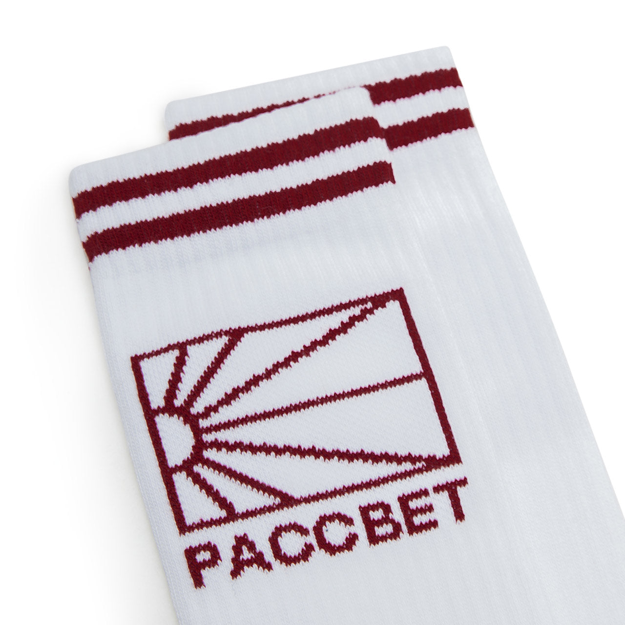 rassvet logo socks knit (white) - a.plus