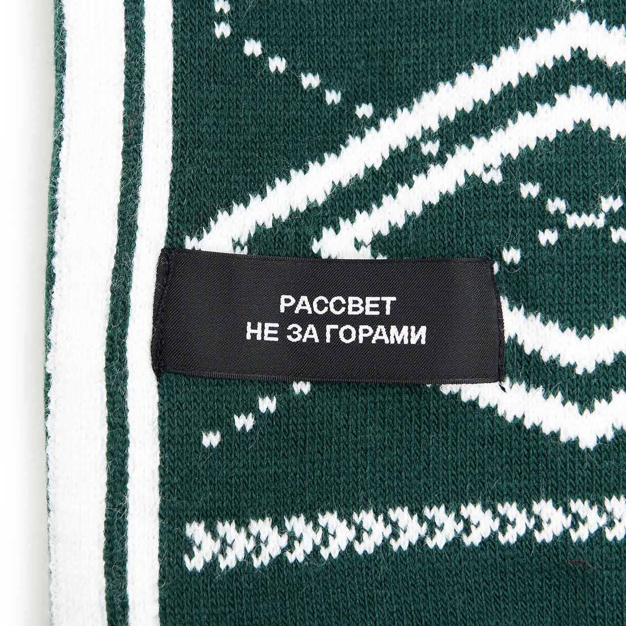 rassvet sport scarf (dark green) - a.plus