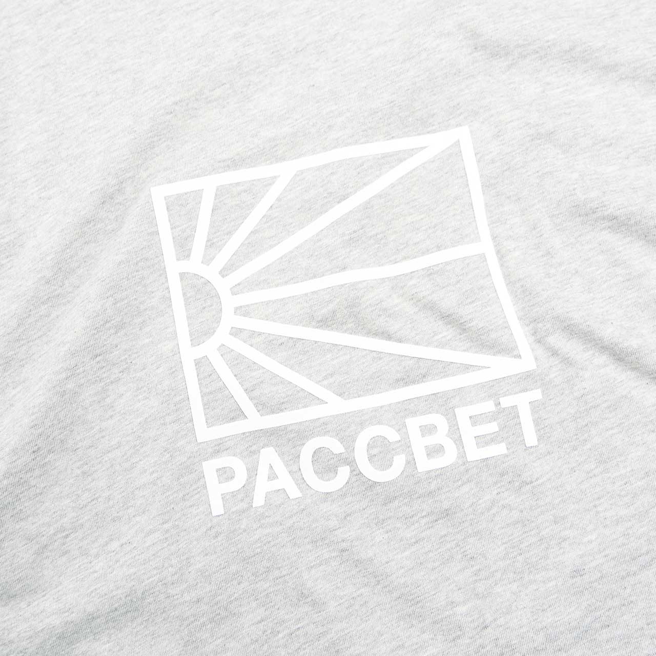 rassvet big logo t-shirt (grey melange) - a.plus