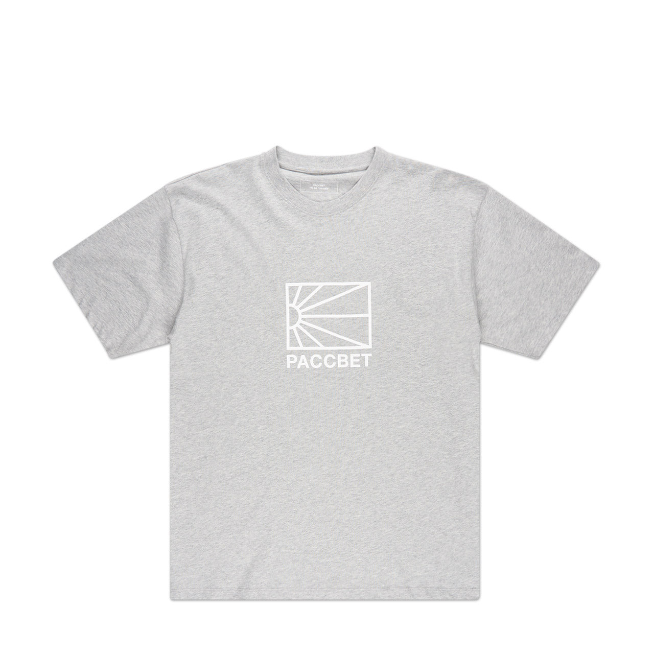 rassvet big logo t-shirt (grey melange) - a.plus