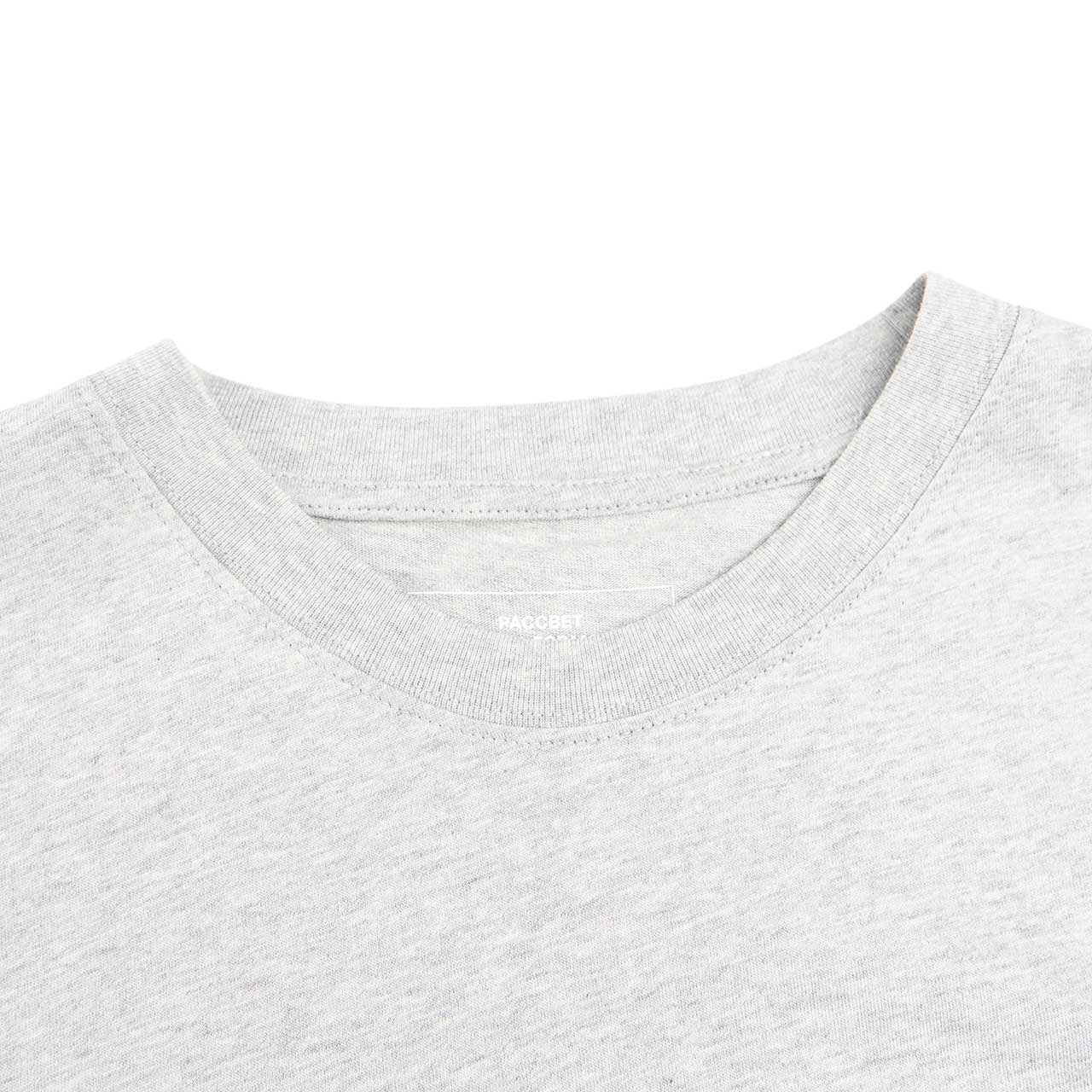 rassvet big logo t-shirt (grey melange) - a.plus