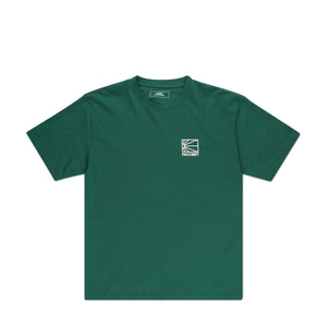 rassvet small logo t-shirt (dark green) - a.plus