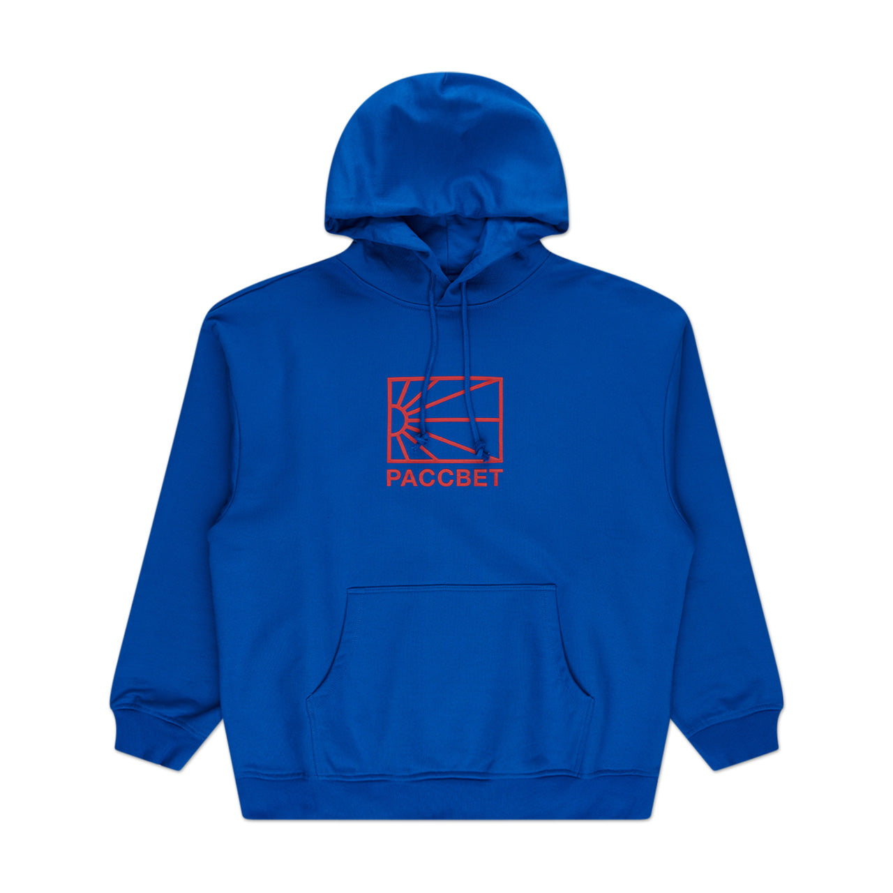 rassvet big logo hoodie (blue) - a.plus