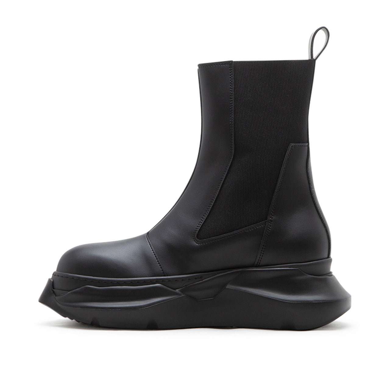rick owens drkshdw beatle woven boots (black) - a.plus