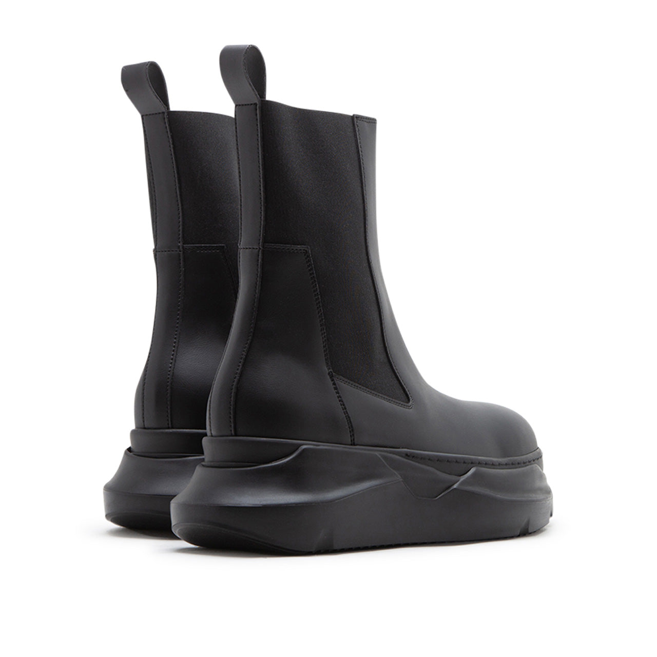 rick owens drkshdw beatle woven boots (black) - a.plus