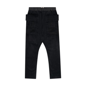 rick owens drkshdw creatch woven pants (black) - a.plus