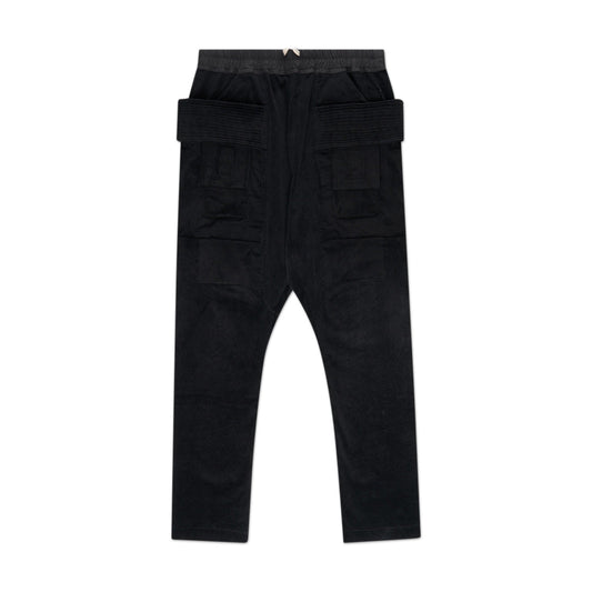 rick owens drkshdw creatch woven pants (black) - a.plus