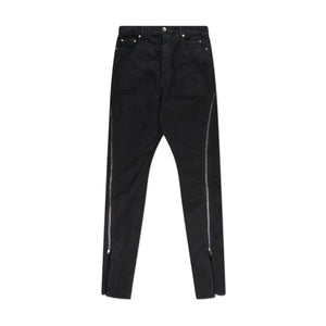 rick owens drkshdw bolan banana denim pants (black) - a.plus