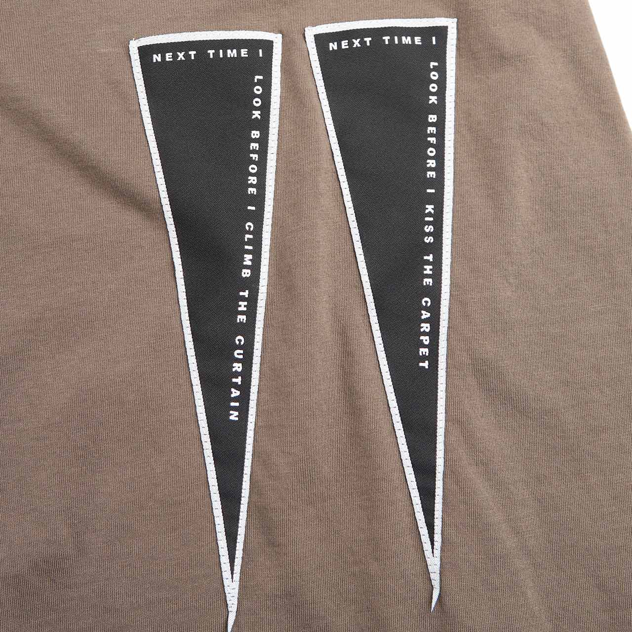 rick owens drkshdw jumbo knit t-shirt (dust) - a.plus