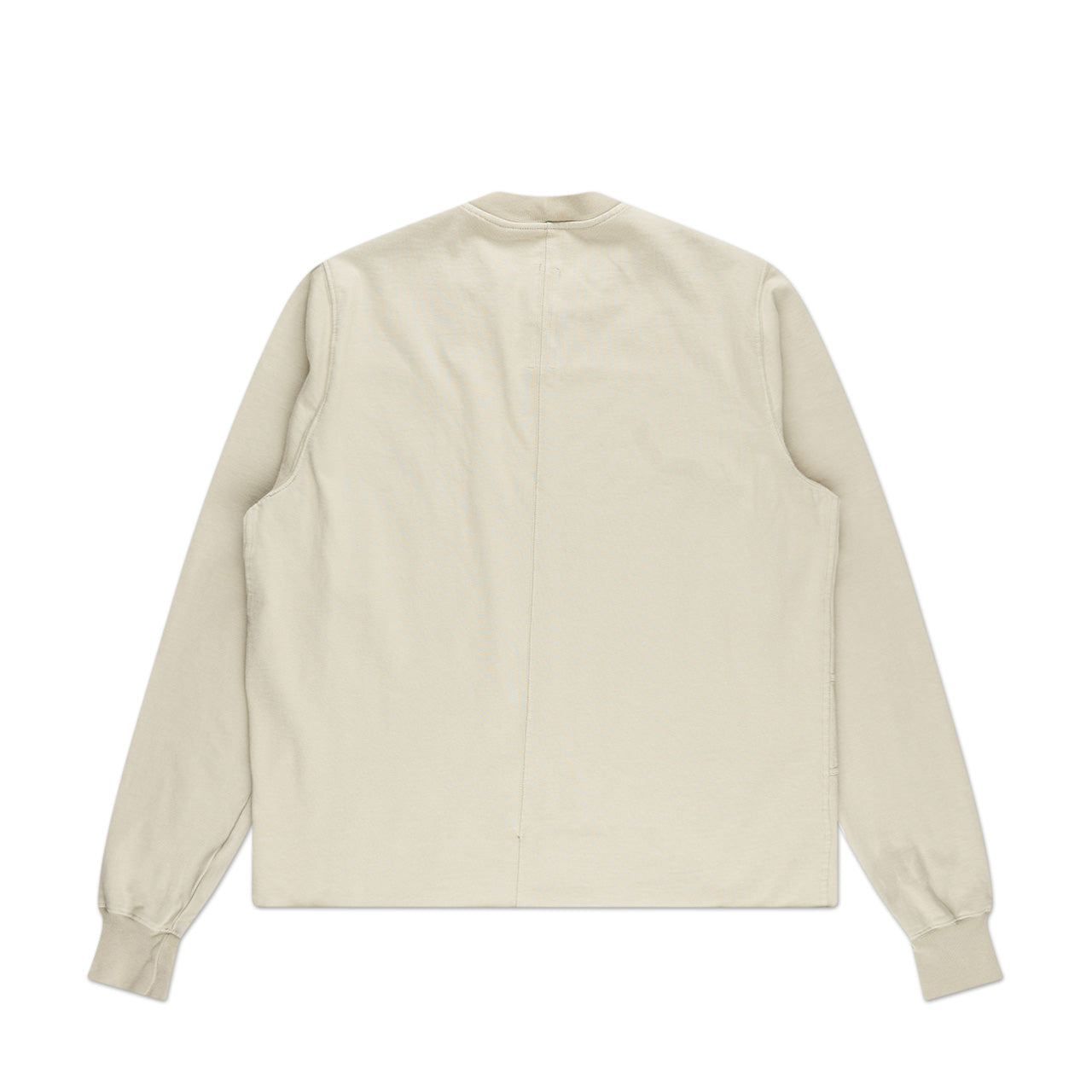 rick owens drkshdw grid crewneck knit t-shirt (pearl) - a.plus