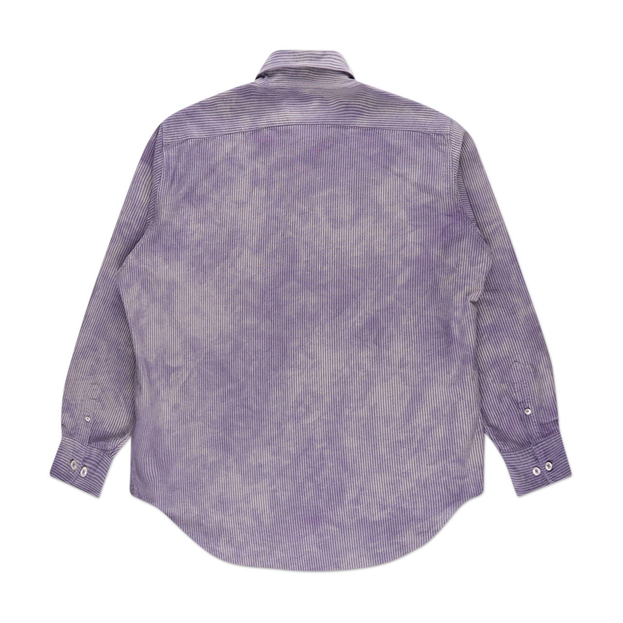 aries od oxford stripe shirt (purple) - a.plus