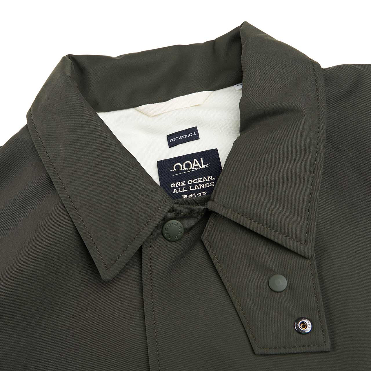 nanamica 2l gore-tex coach jacket (khaki) - a.plus