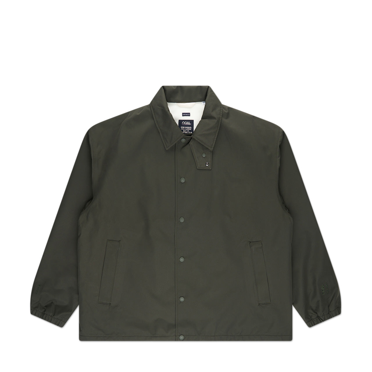 nanamica 2l gore-tex coach jacket (khaki) - a.plus