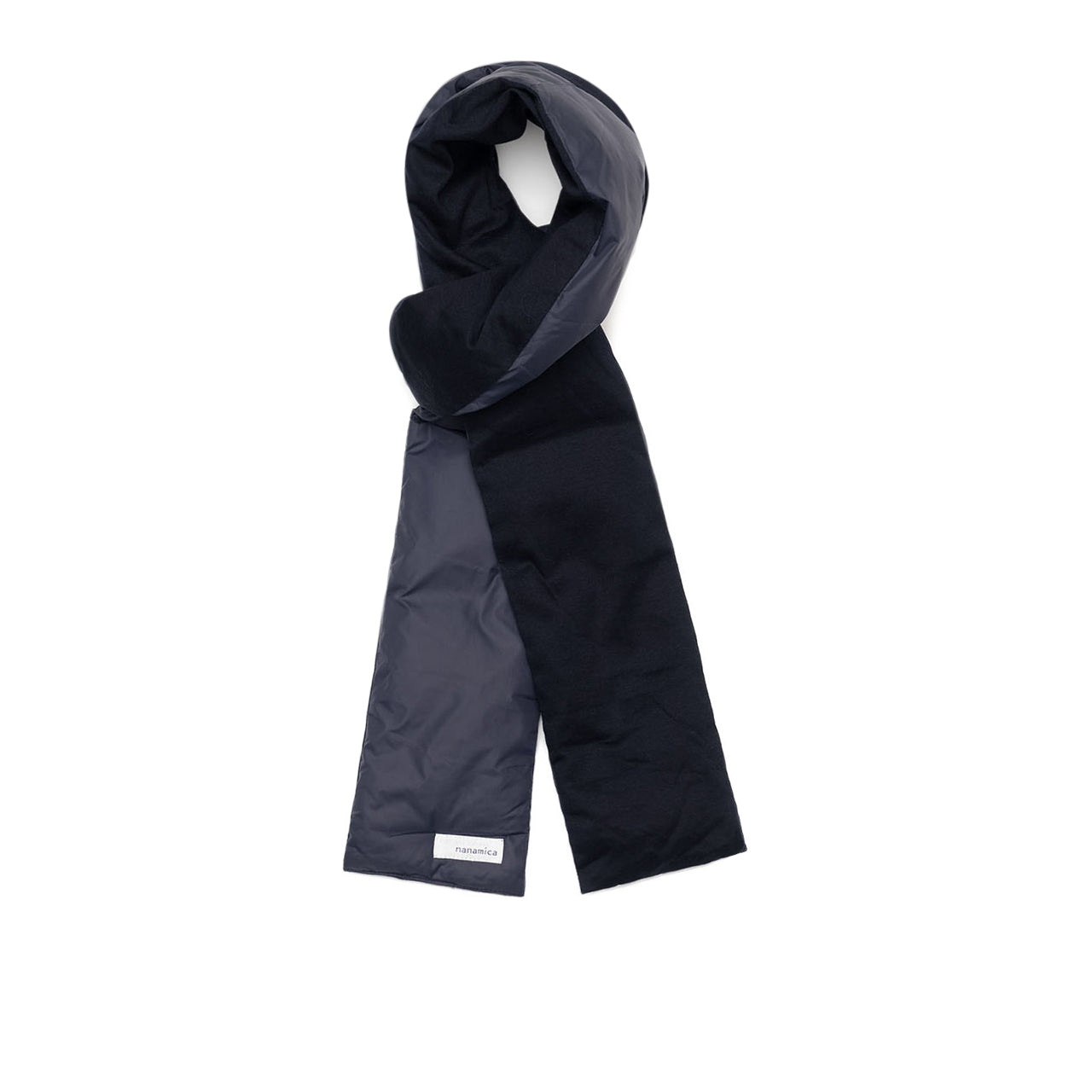 nanamica down muffler (black) - a.plus