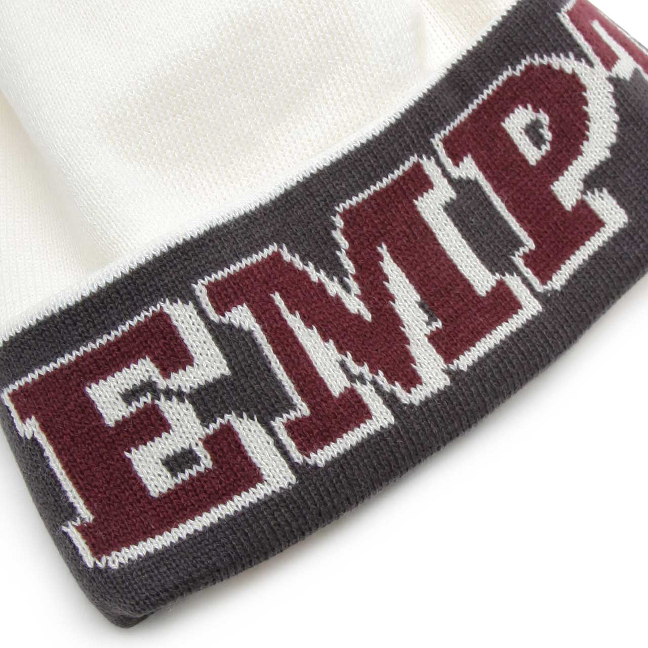 cav empt knit cap (white) - a.plus