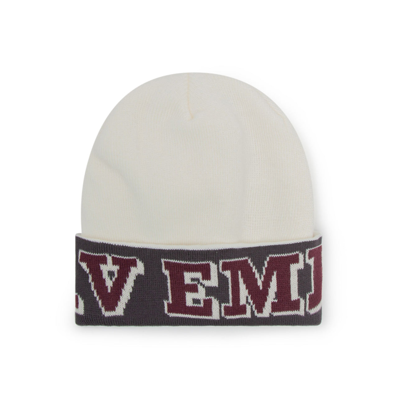 cav empt knit cap (white) - a.plus