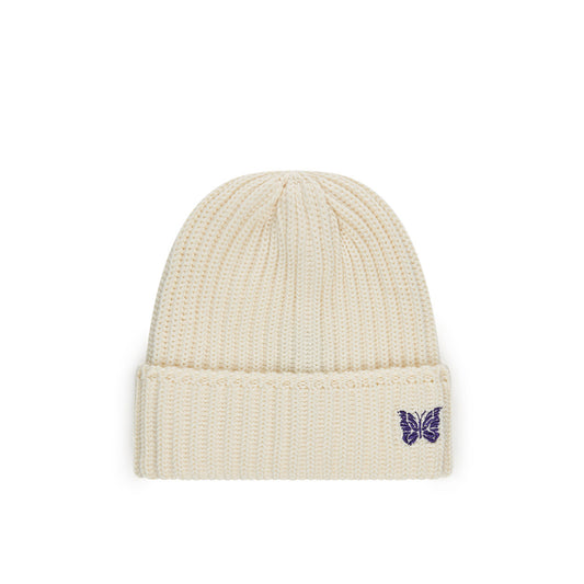 needles merino watch cap (ivory) - a.plus
