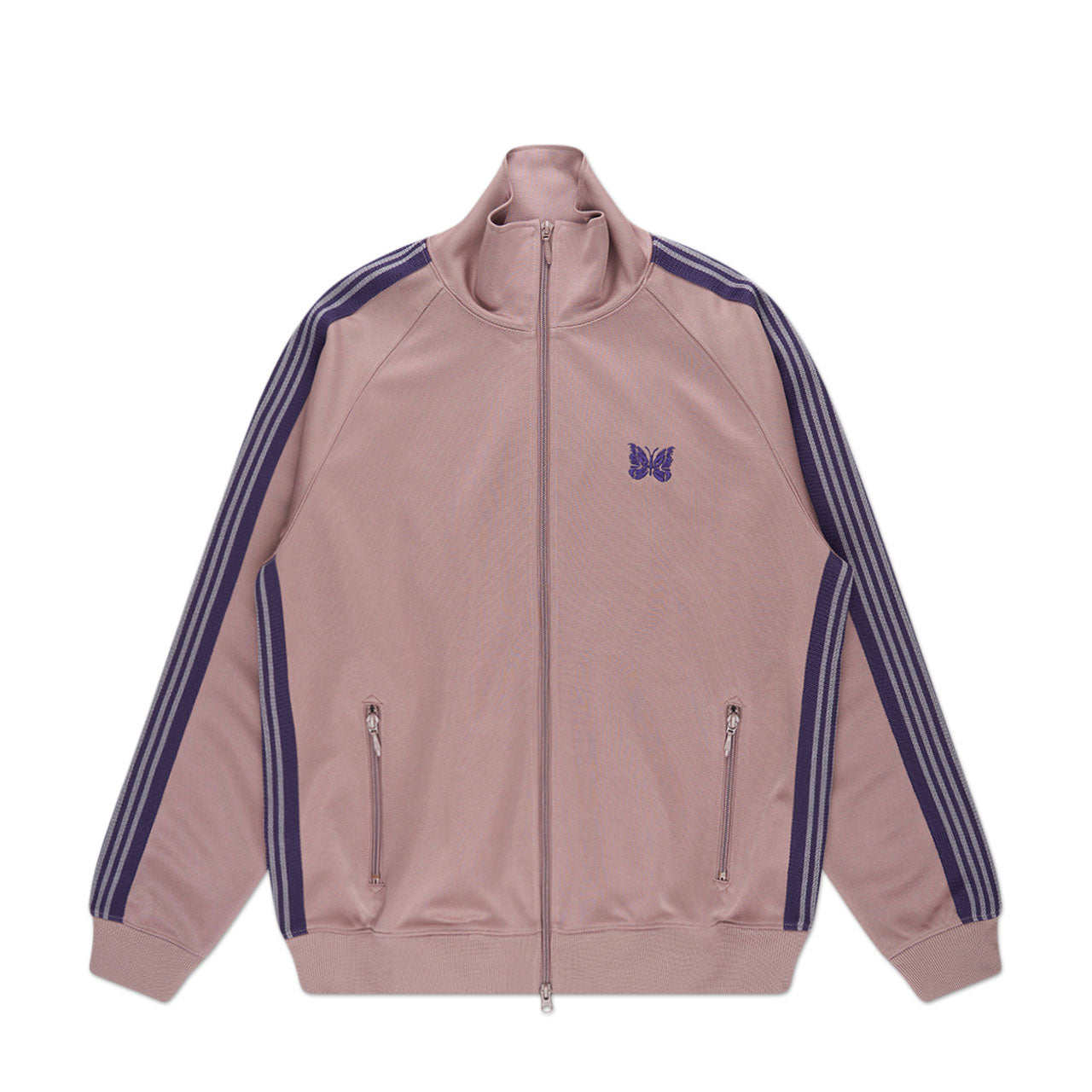 needles side stripe track jacket (taupe) - a.plus