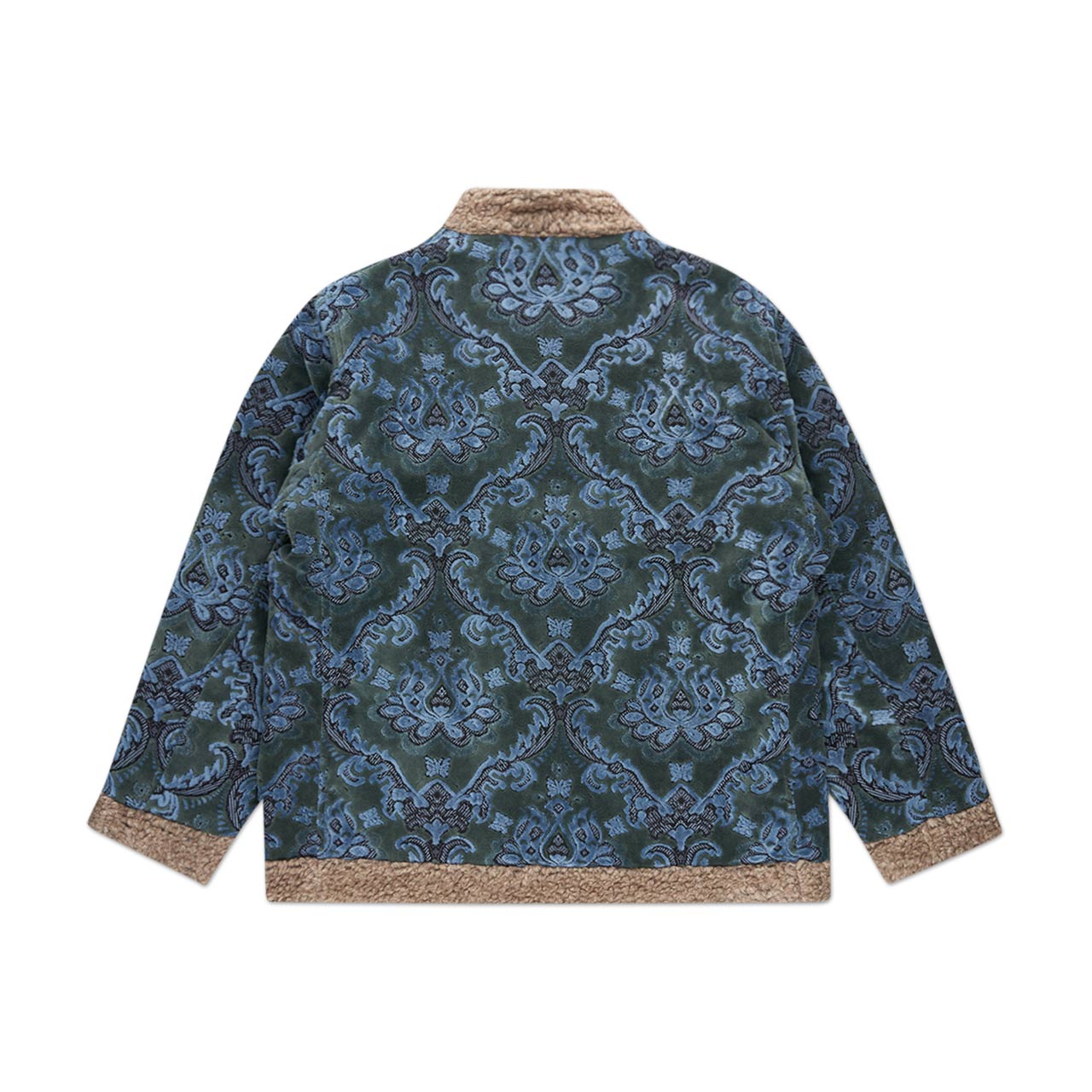 needles zipped tibetan jacket (blue grey) - a.plus