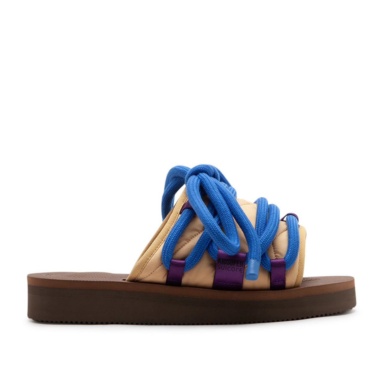 suicoke x kidsuper muuk-abks (beige / blue / purple) - a.plus