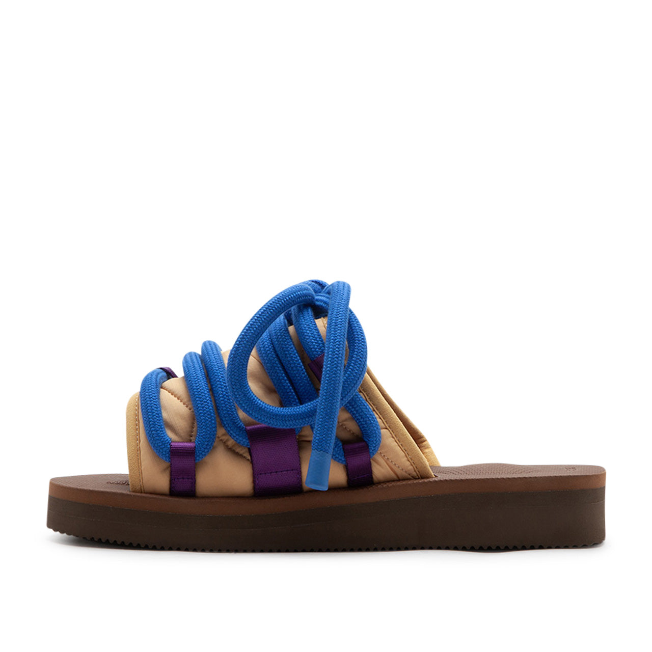 suicoke x kidsuper muuk-abks (beige / blue / purple) - a.plus