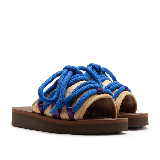 suicoke x kidsuper muuk-abks (beige / blue / purple) - a.plus