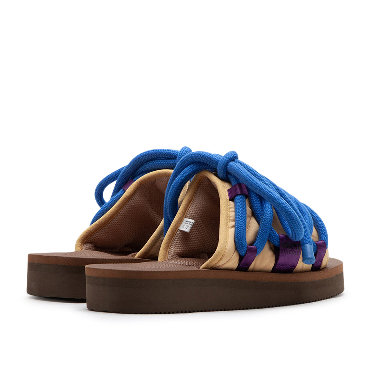suicoke x kidsuper muuk-abks (beige / blue / purple) - a.plus