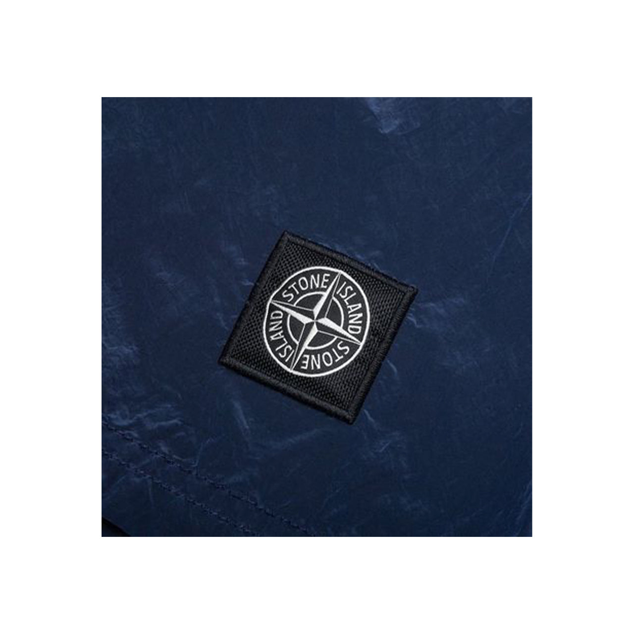 stone island regenerated nylon shorts (navy) - a.plus