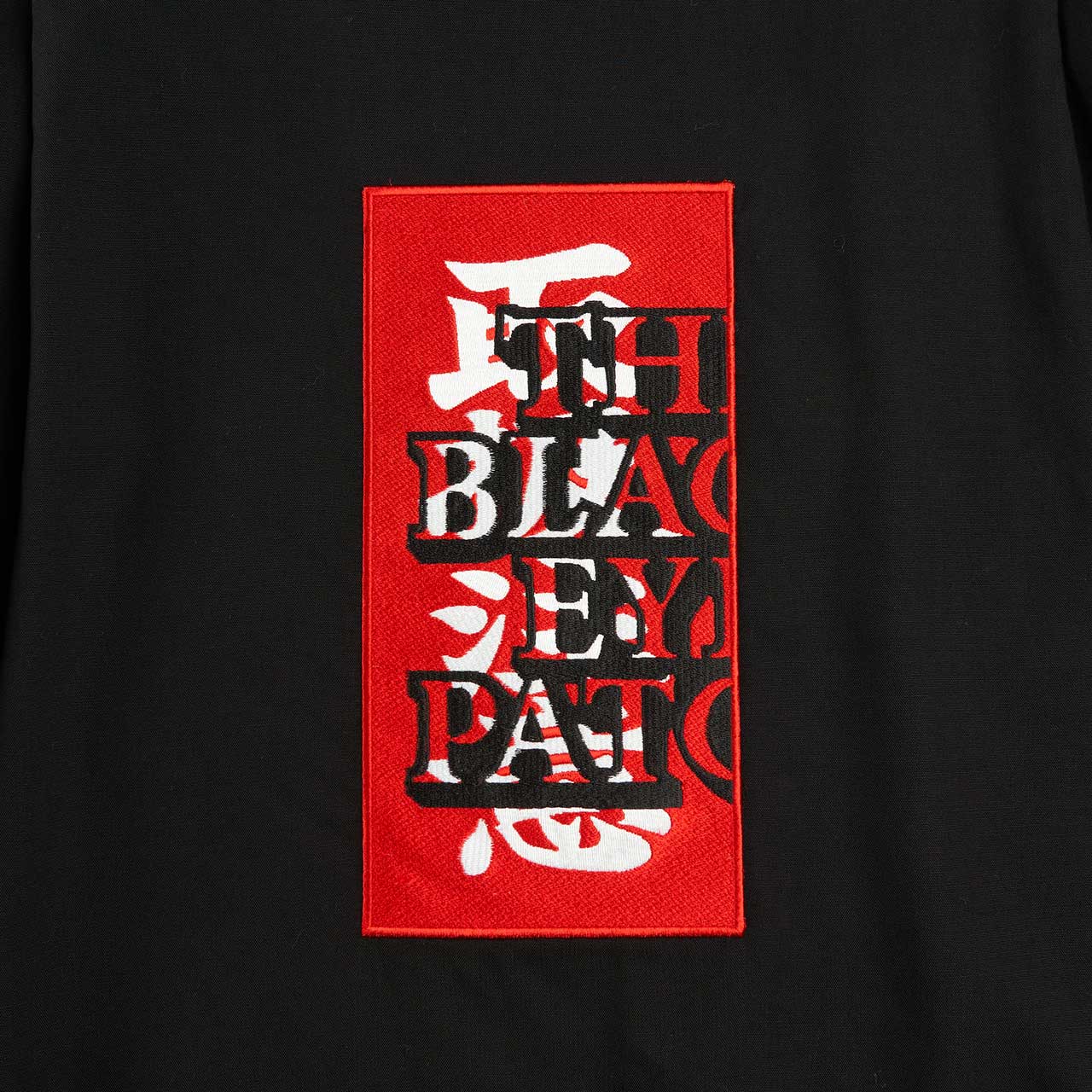 wacko maria black eye patch 50's shirt l/s type 1 (black) - a.plus