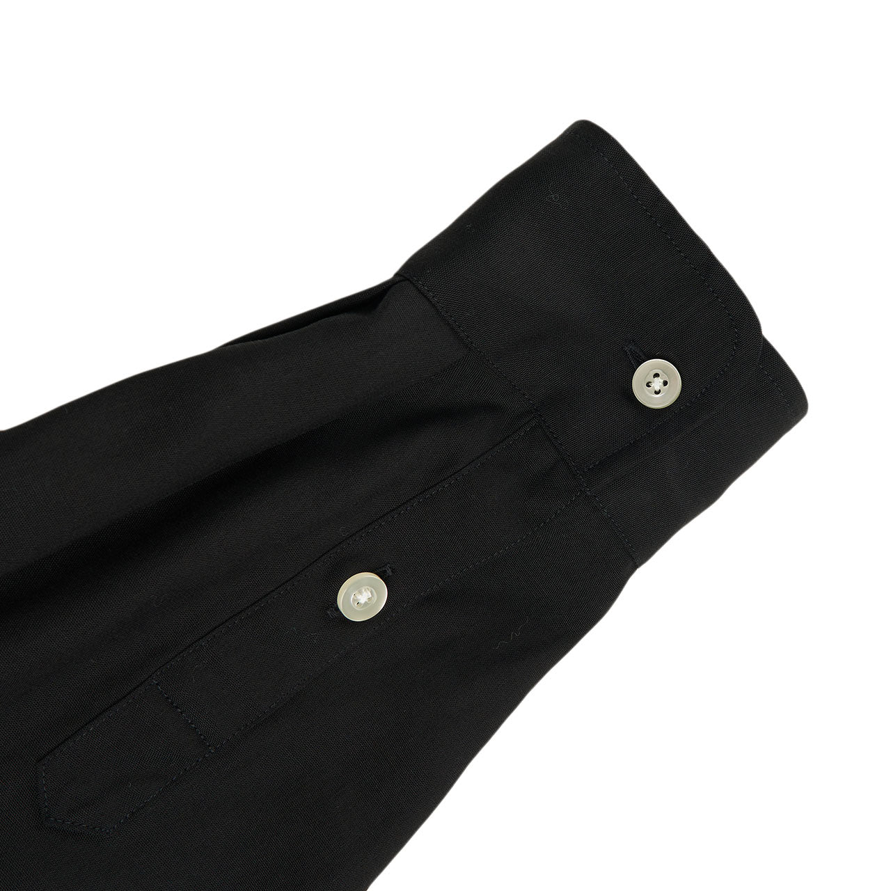 wacko maria black eye patch 50's shirt l/s type 1 (black) - a.plus