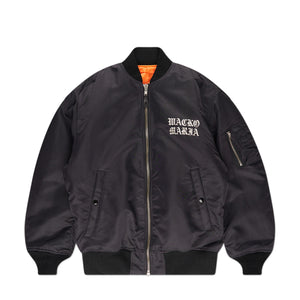 wacko maria ma-1 flight jacket type-3 (black) - a.plus