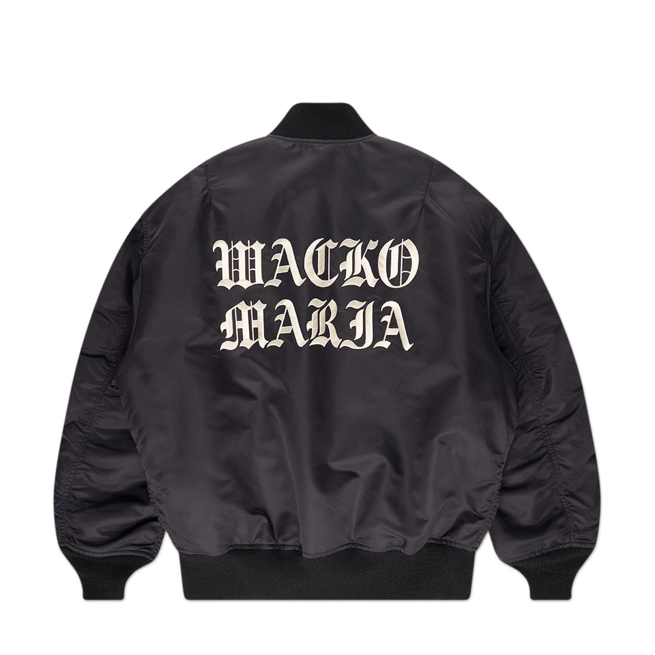 wacko maria ma-1 flight jacket type-3 (black) - a.plus