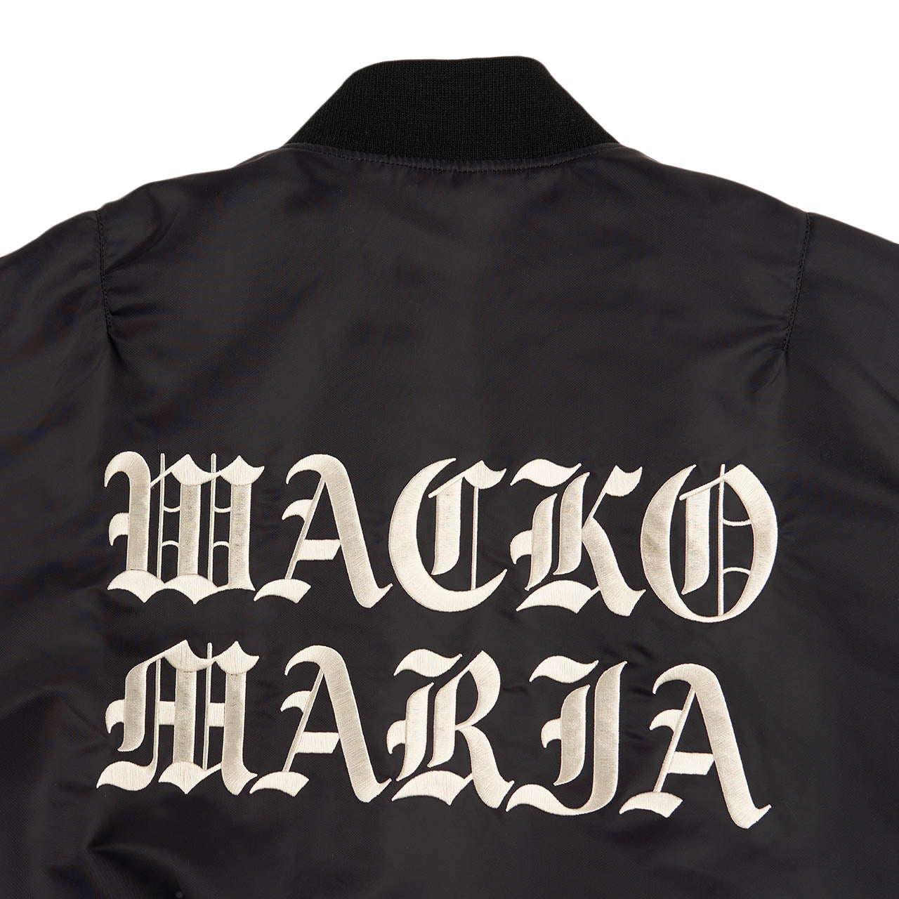 wacko maria ma-1 flight jacket type-3 (black) - a.plus