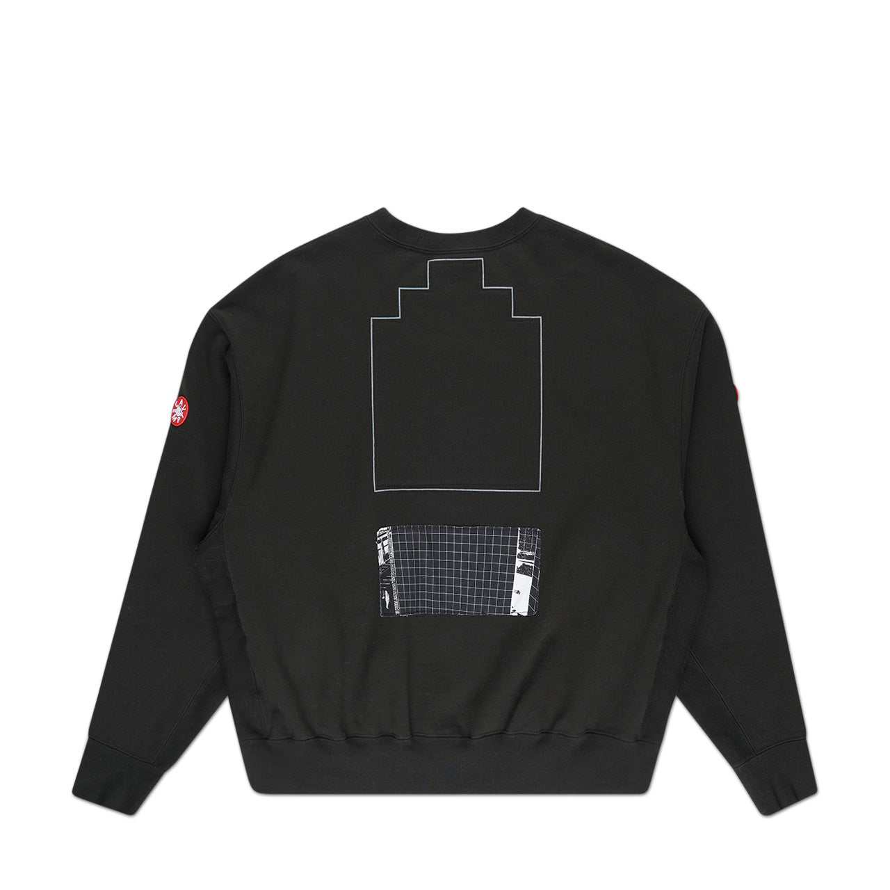 cav empt solid crew neck (black) - a.plus