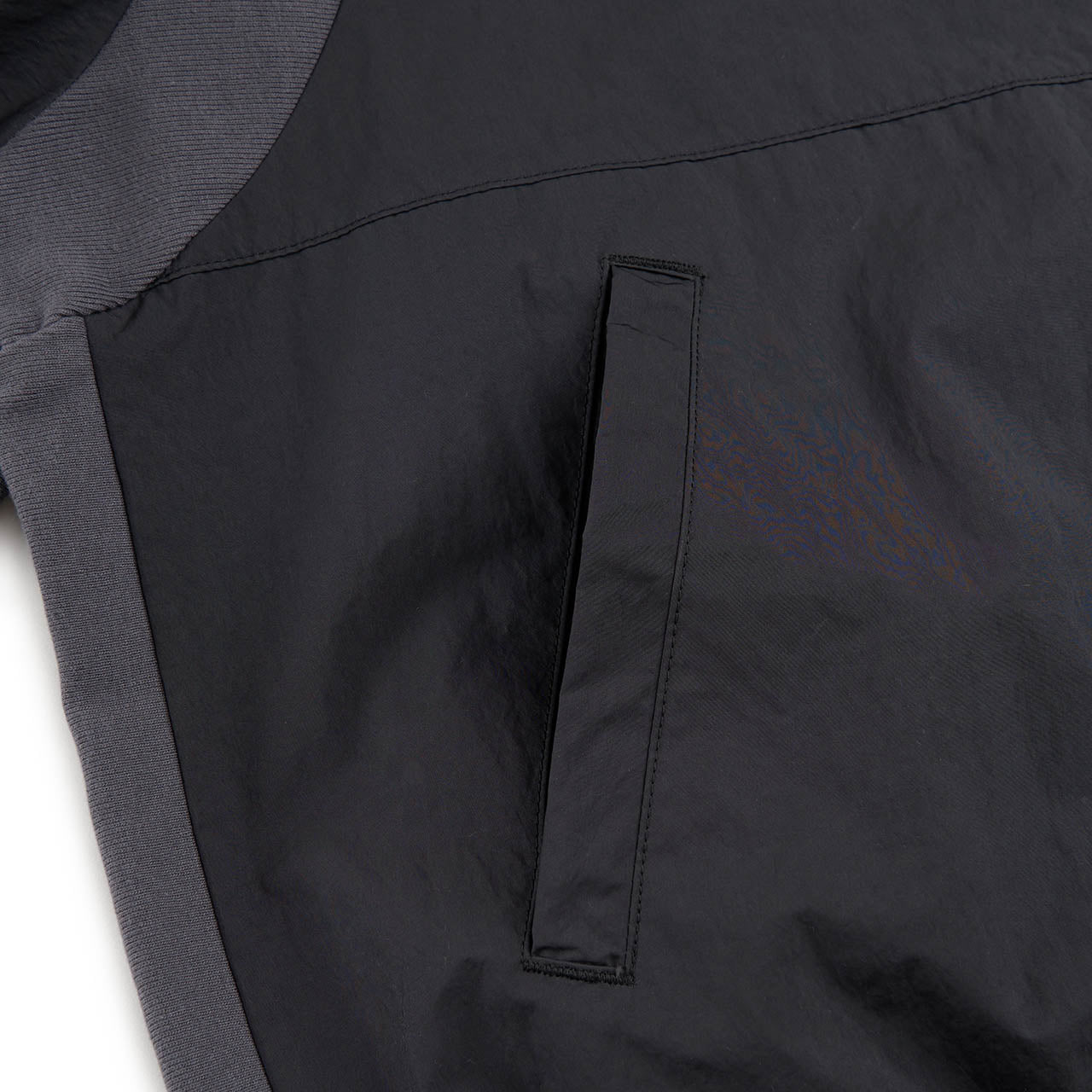 cav empt rib seam zip jacket (black) - a.plus