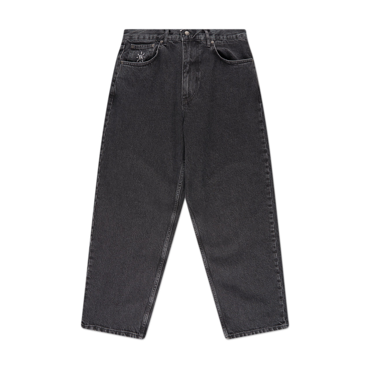 fucking awesome baggy fit 'fecke' jean (washed black) - a.plus