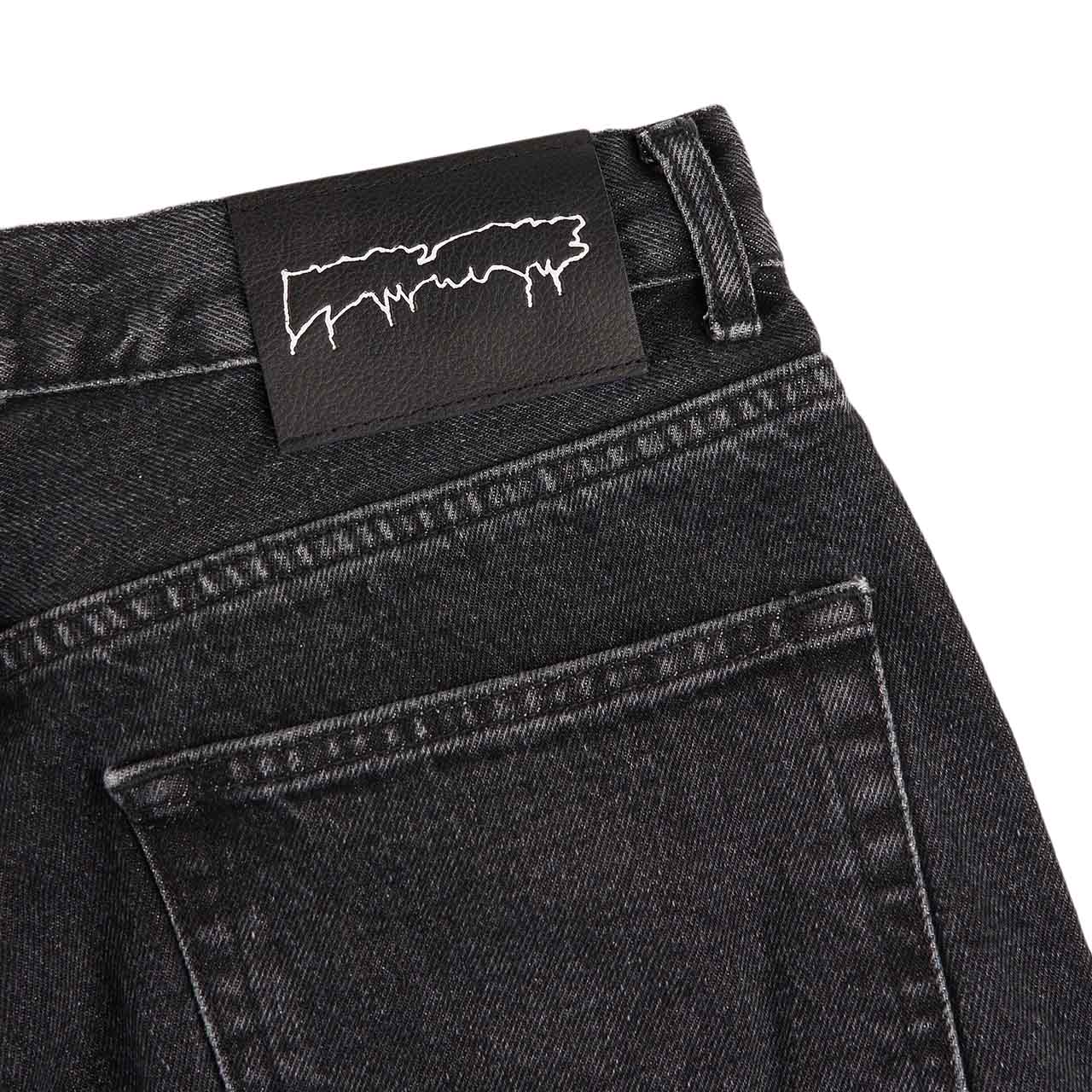 fucking awesome baggy fit 'fecke' jean (washed black) - a.plus