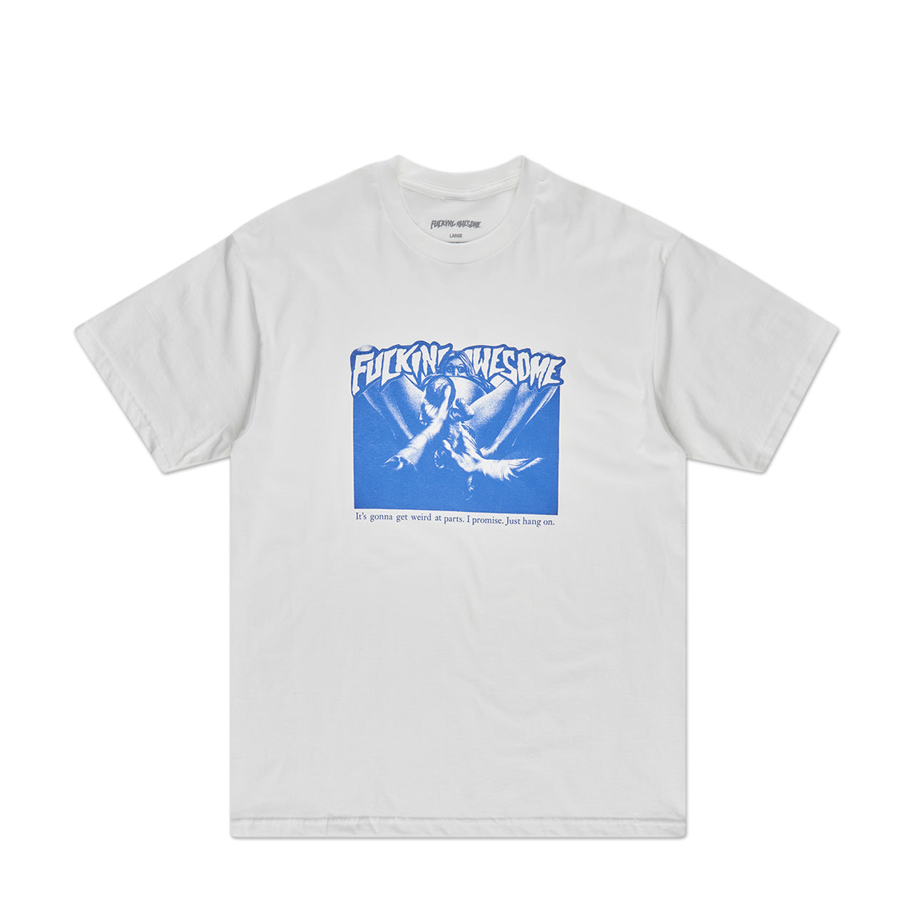 fucking awesome birth t-shirt (white) - a.plus