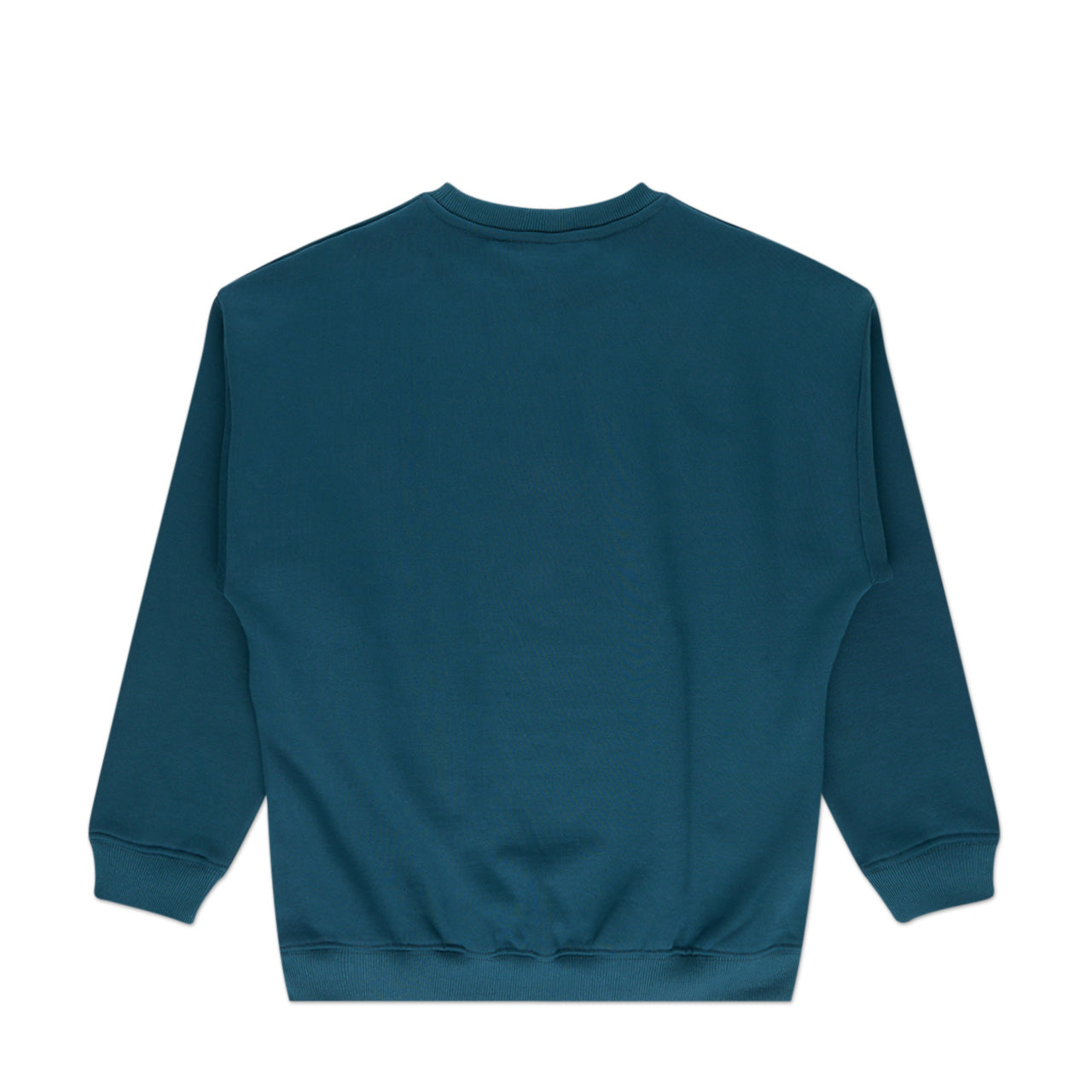 fucking awesome stamp embossed crewneck (teal) - a.plus
