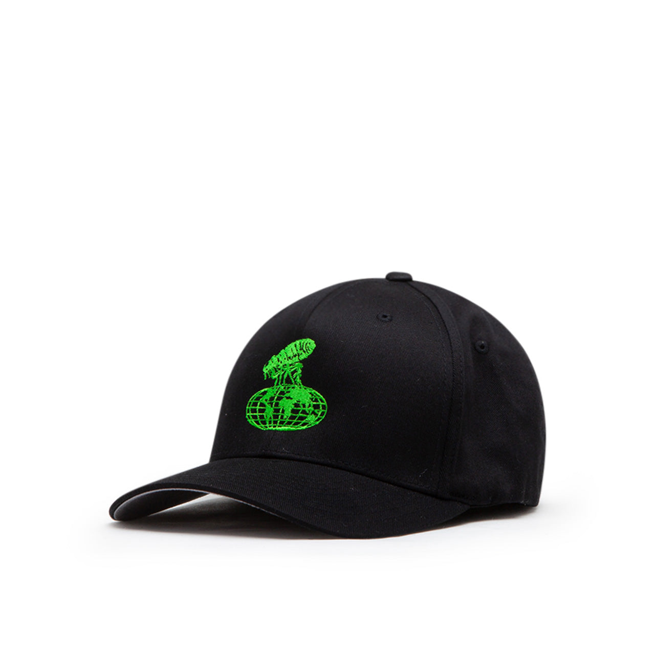 fucking awesome flea the world flexfit cap (black) - a.plus