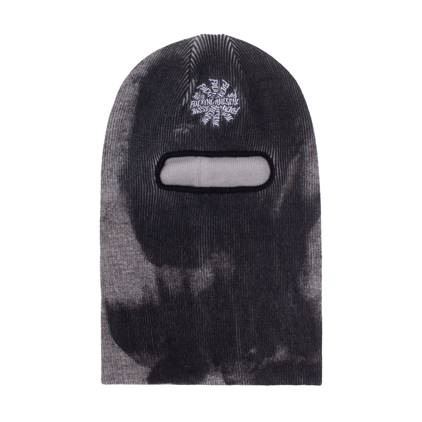 fucking awesome spiral balaclava (grey) - a.plus