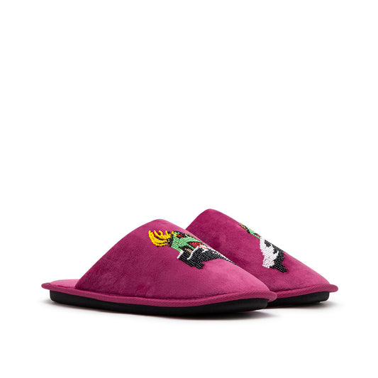 fucking awesome house slippers (pink) - a.plus