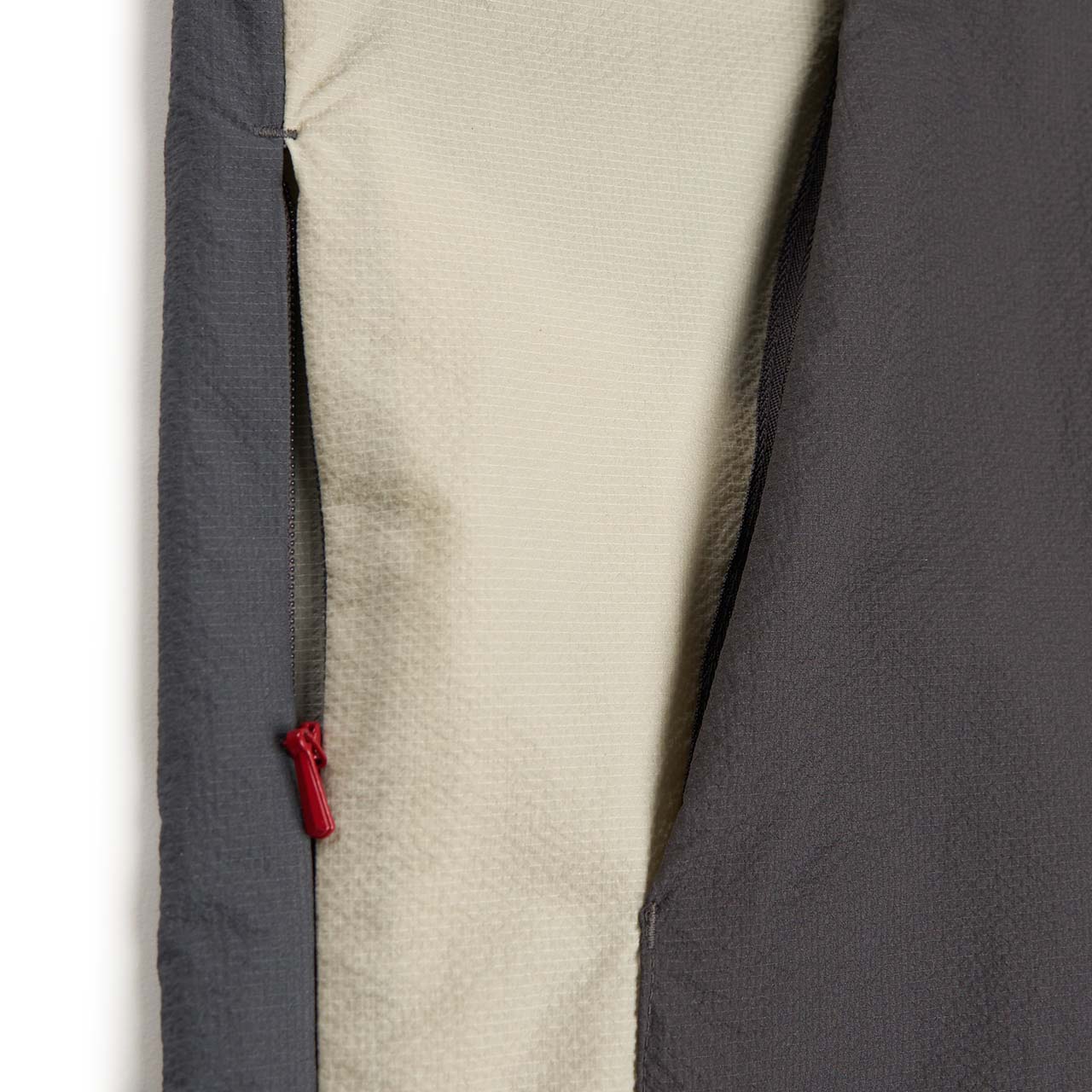 converse x a-cold-wall* woven jacket (grey / beige) - a.plus