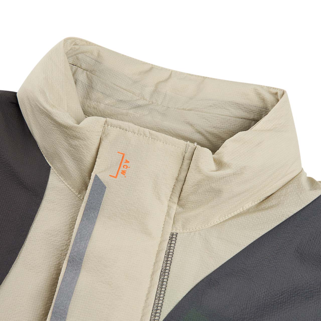 converse x a-cold-wall* woven jacket (grey / beige) - a.plus