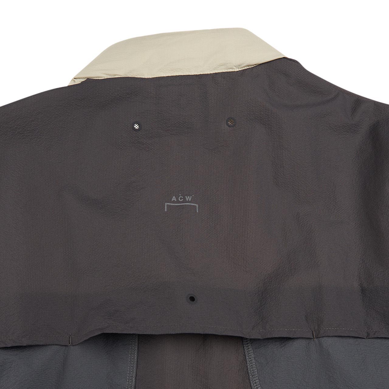 converse x a-cold-wall* woven jacket (grey / beige) - a.plus