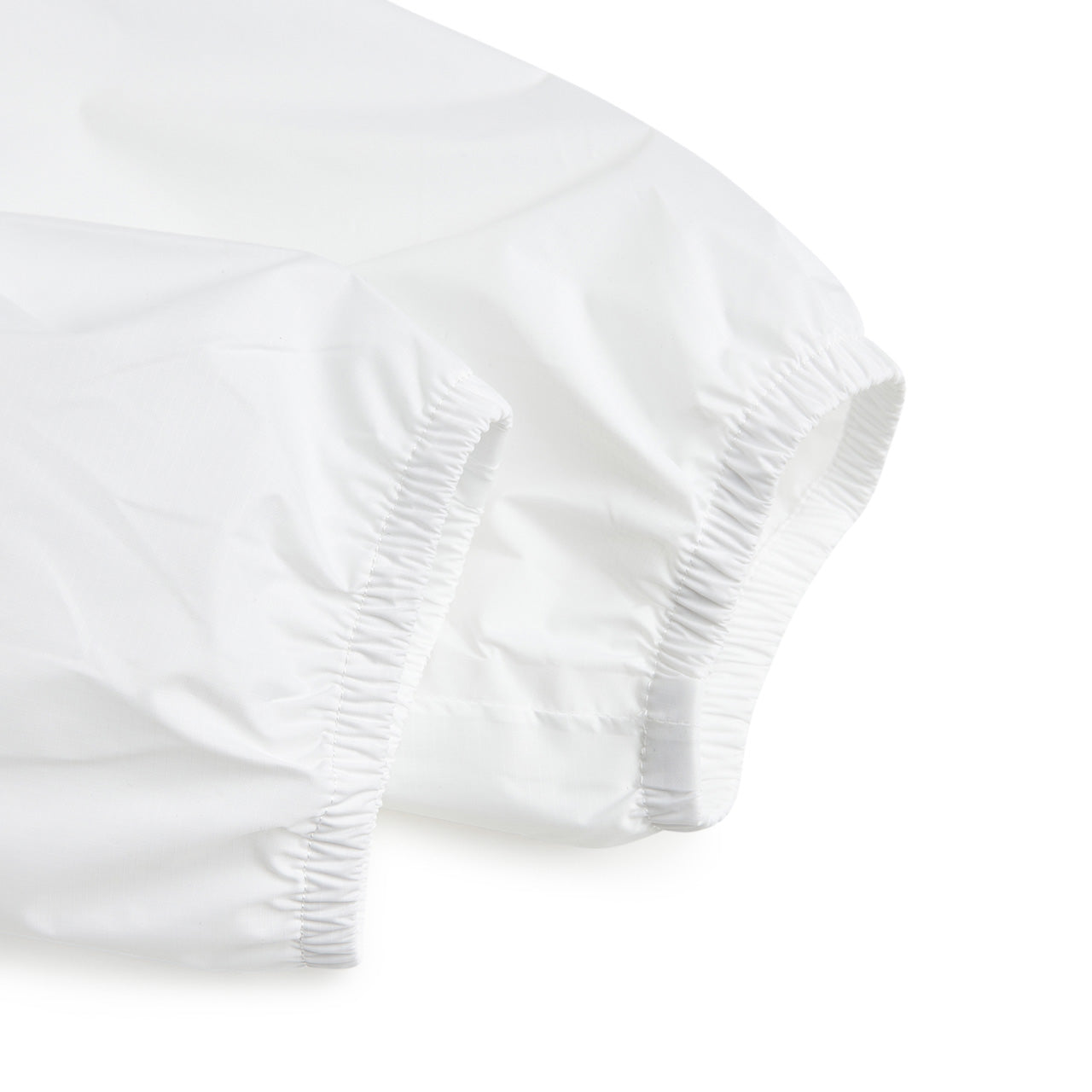 comme des garçons play x k-way claude full-zip jacket (white) - a.plus