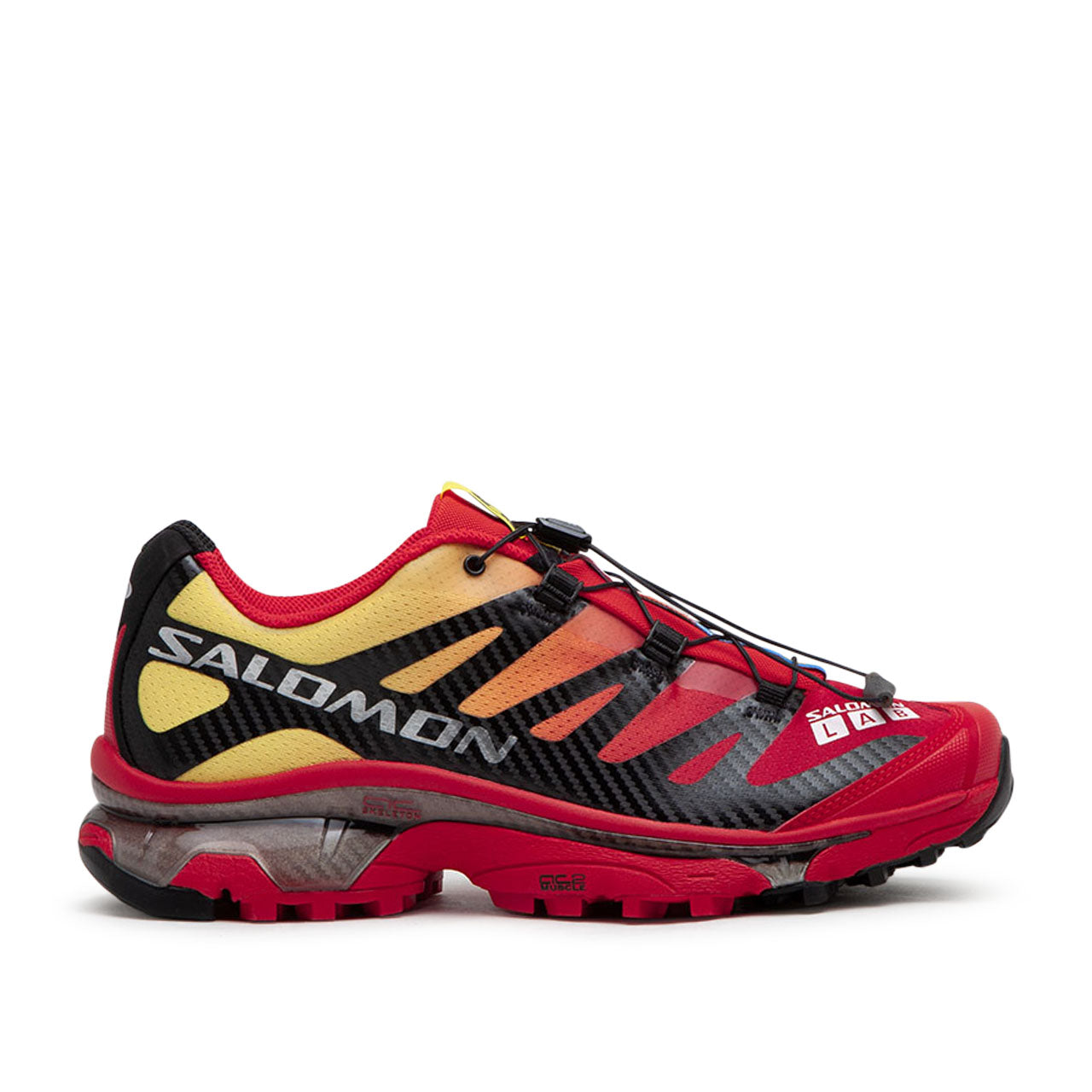 salomon xt-4 og (fiery red / black / empire yellow) - a.plus