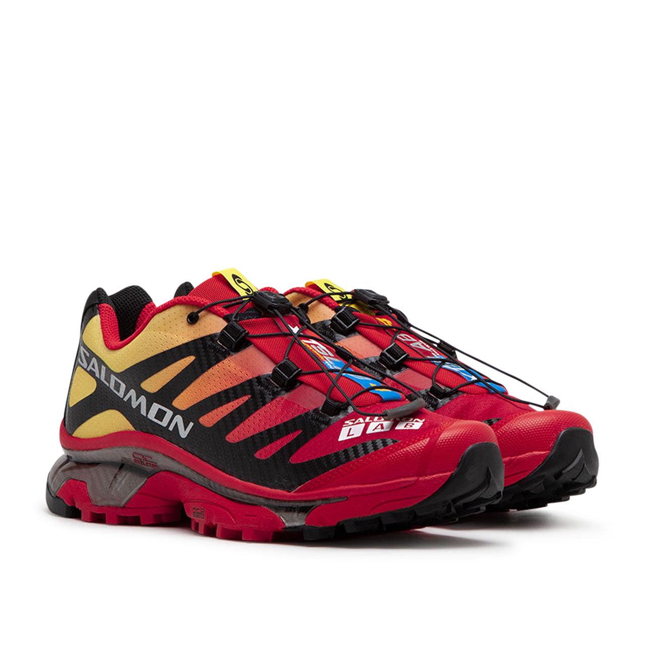 salomon xt-4 og (fiery red / black / empire yellow) - a.plus