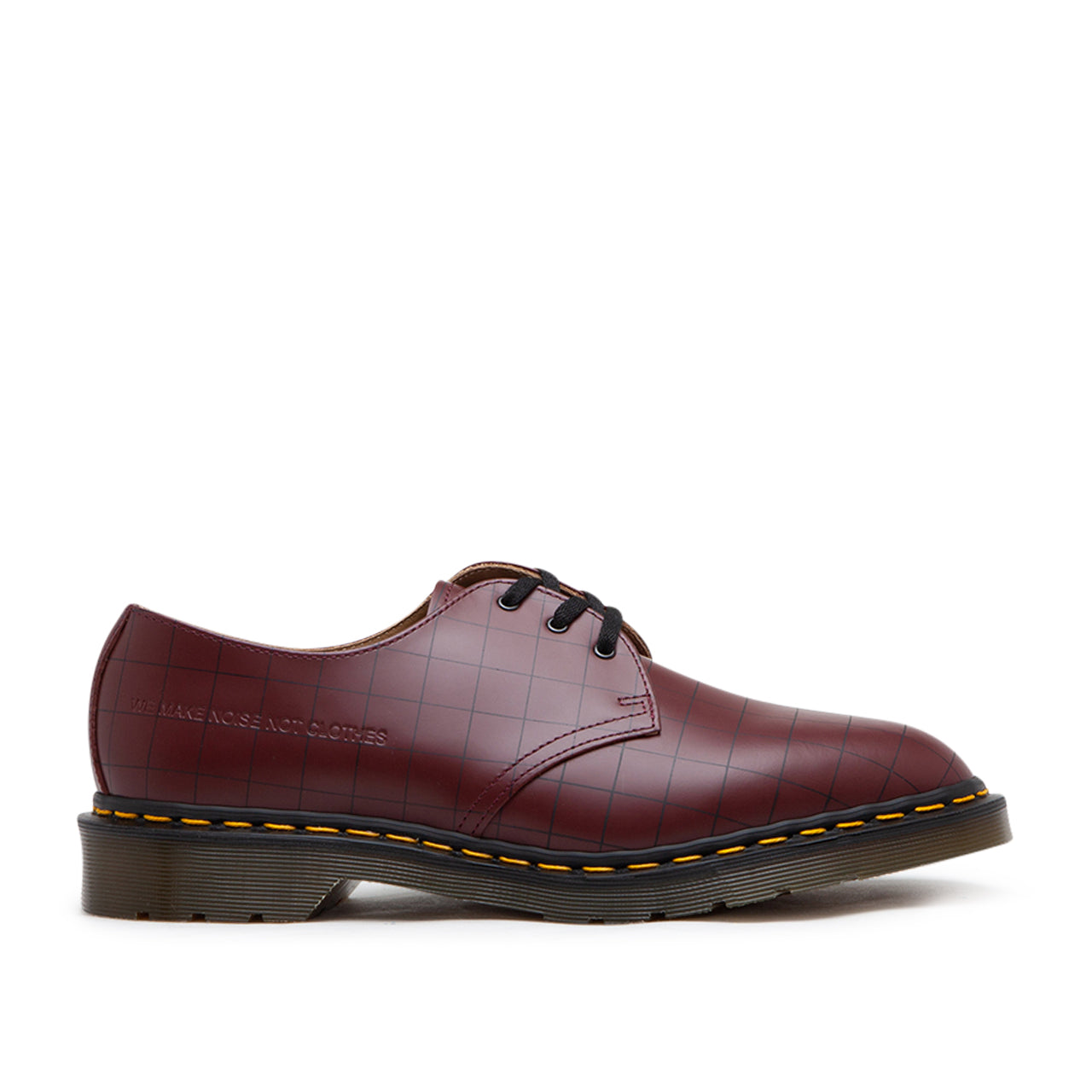 dr. martens x undercover 1461 check smooth (red) - a.plus