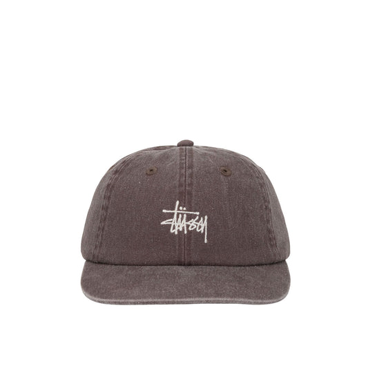 stüssy washed stock low pro cap (mud) - a.plus